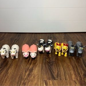 10 Vintage Jara Ja-Ru rubber animal toys